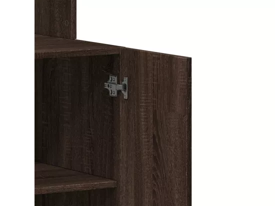 Armoire de cuisine chêne marron 60x50x180 cm bois d’ingénierie