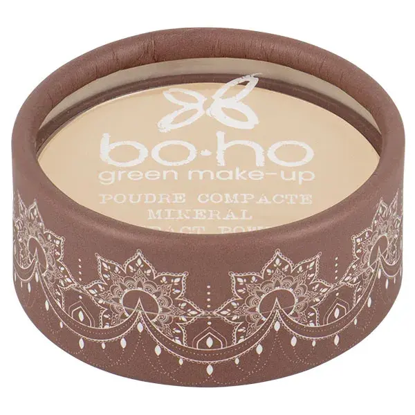 Base em Pó Compacto Orgânica Boho Green nº 01 Bege Translúcido 4,5g