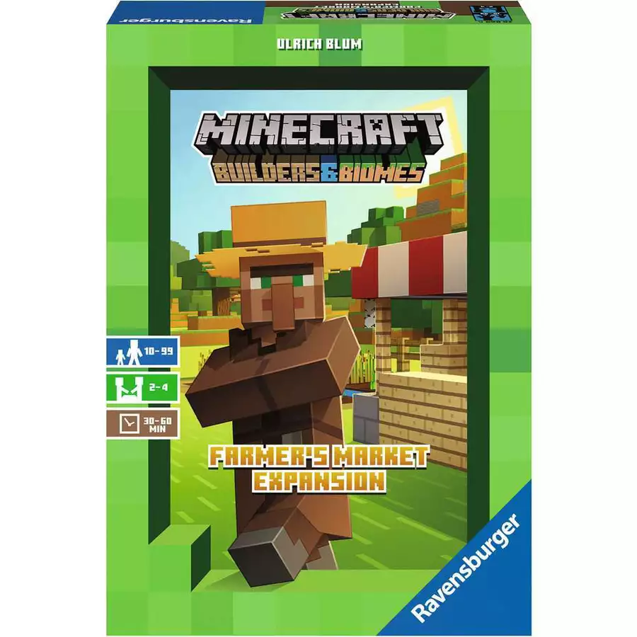 Ravensburger Minecraft Builders & Biomes Farmers Market Expansion bunt