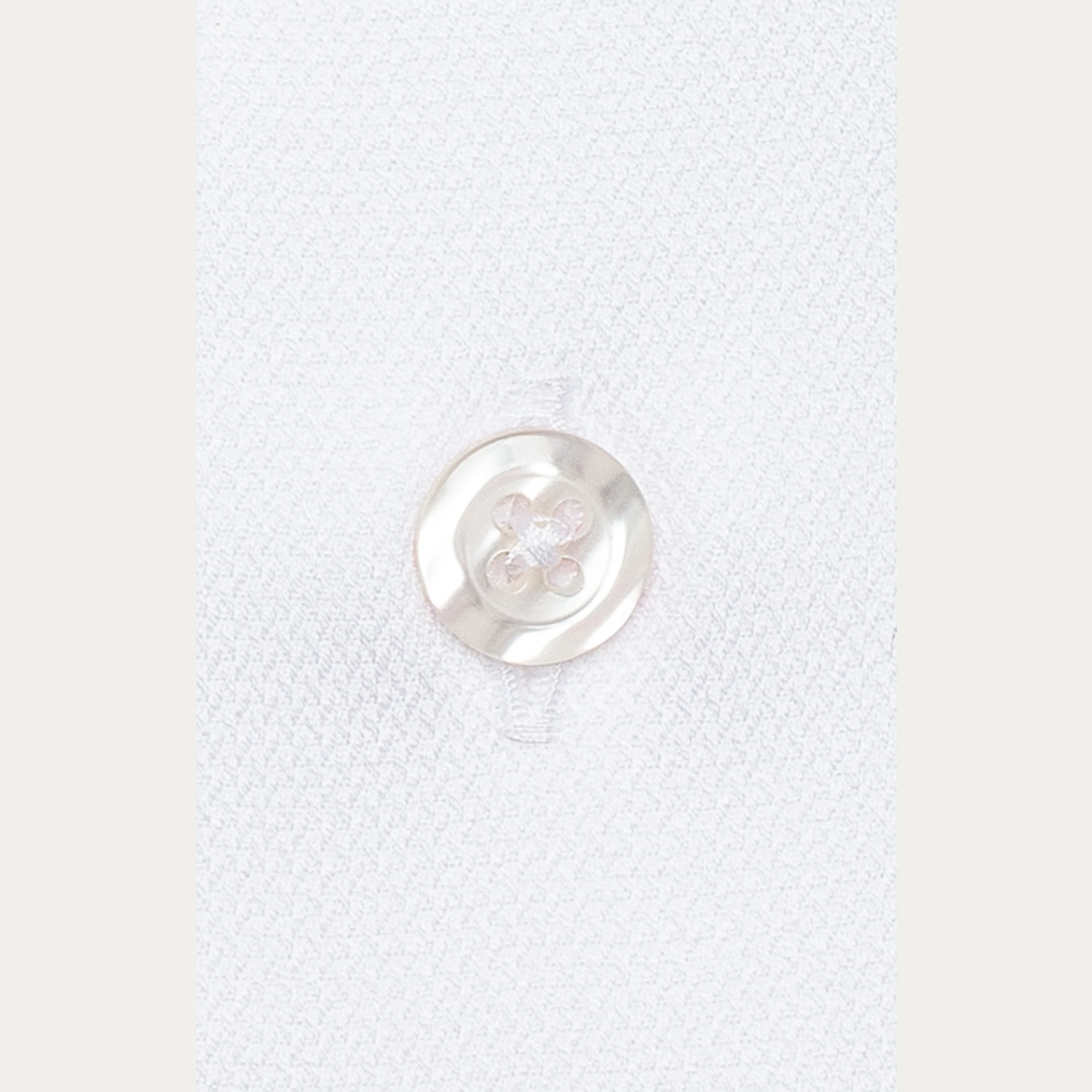 White double-twisted dobby fitted shirt