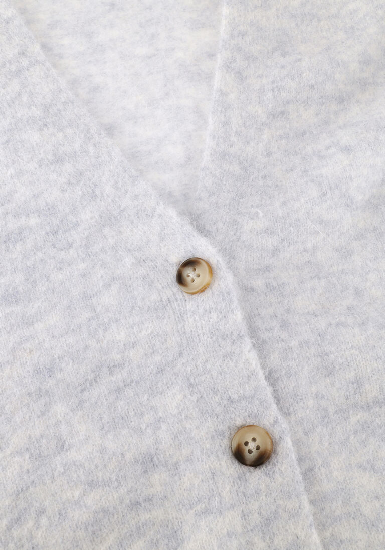 lichtblauwe knit-ted vest marble