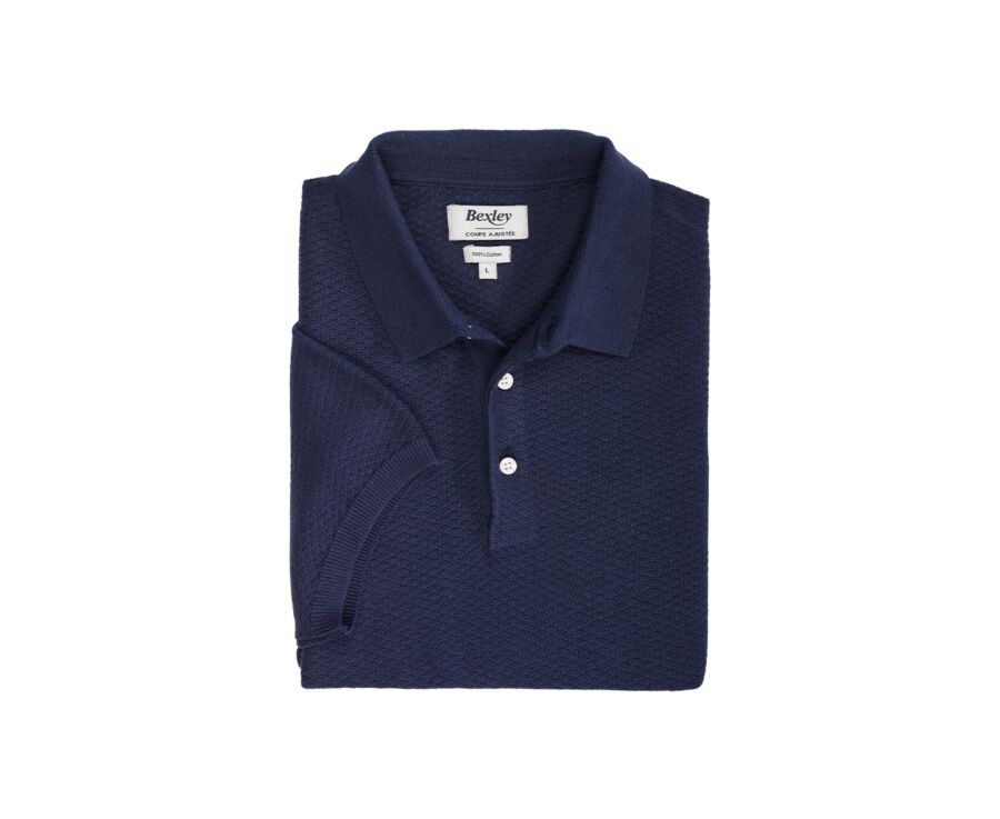 Polo homme Bleu Pétrole - BRAIDEN