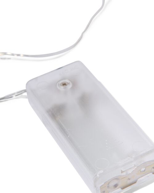 guirlande lumineuse 30 lampes LED fil argenté 3m