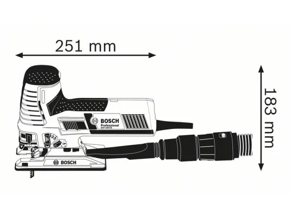 Bosch STIKSAV GST 160 CE L-BOXX