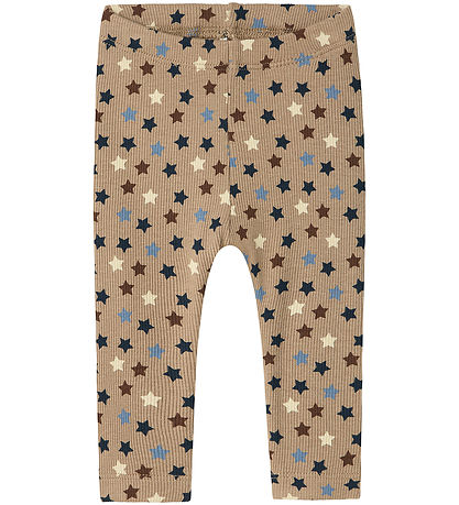 Name It Leggings - NbmRicco - WeatheRød Teak