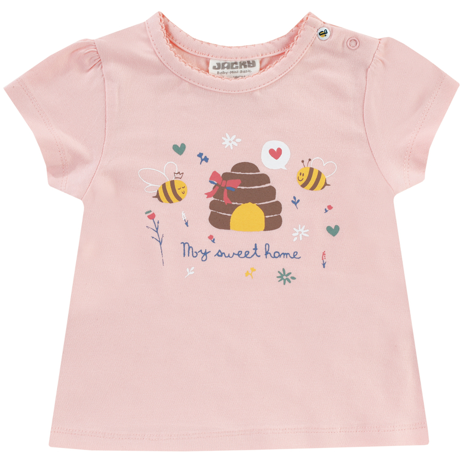 JACKY T-Shirt BEE Happy rosa