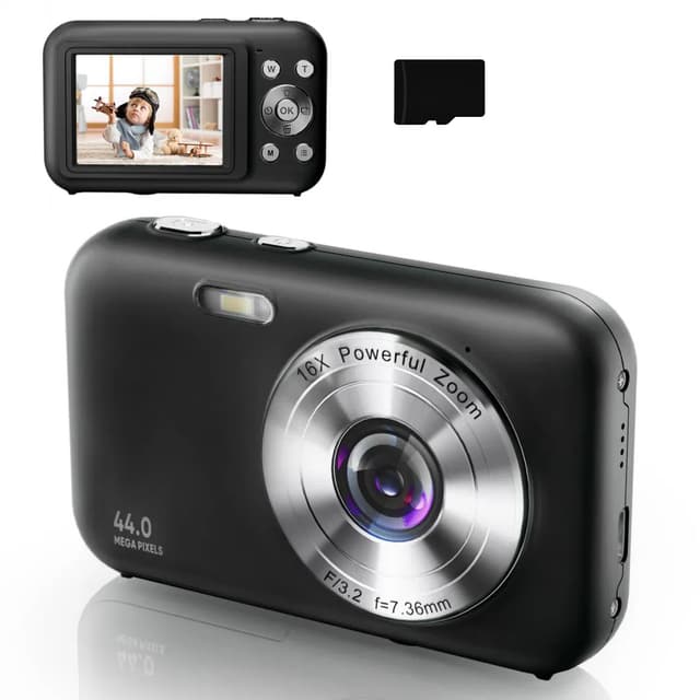 Digitalkamera 1080P 44MP 16 x zoom 2,4