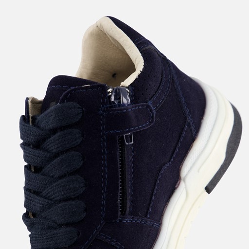 Muyters Sneakers blauw Imitatieleer