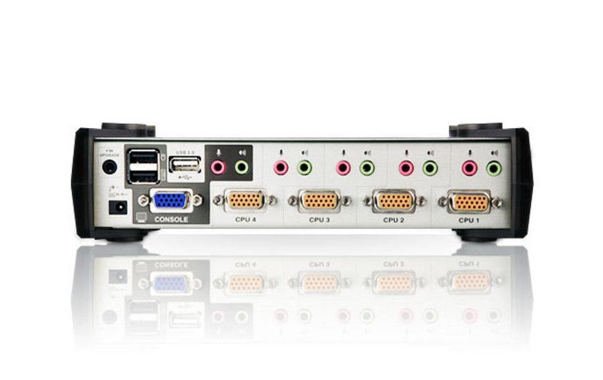 KVM Switch CS1734B<br>4-Port KVM-Switch mit USB-Hub