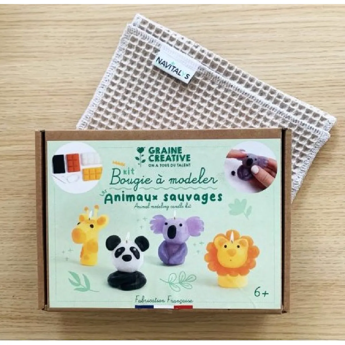 Graines Creatives Kit Bougies Animaux
