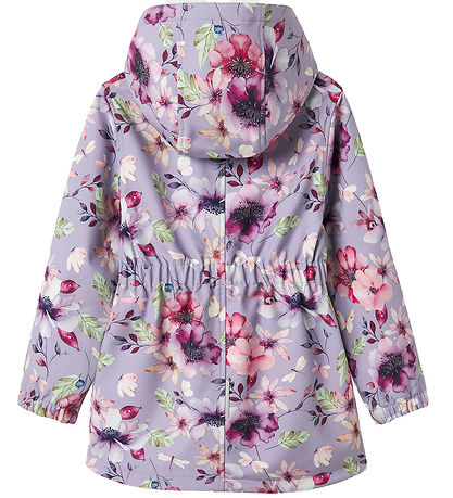 Name It Softshelljacke m. Fleece - NkfAlfa08 - Erbstück Lilac/Bi