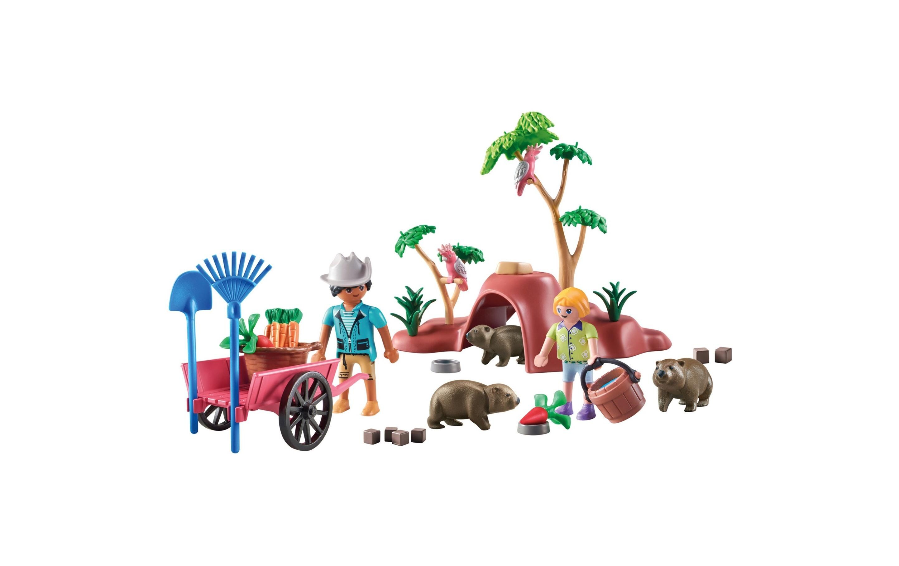 Wiltopia Wombat Unterschlupf 71625Nachhaltiges Spielset aus recyceltem Material