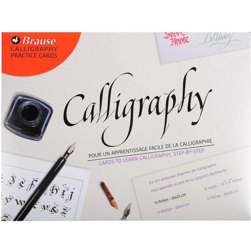 Feuilles d'apprentissage à la calligraphie