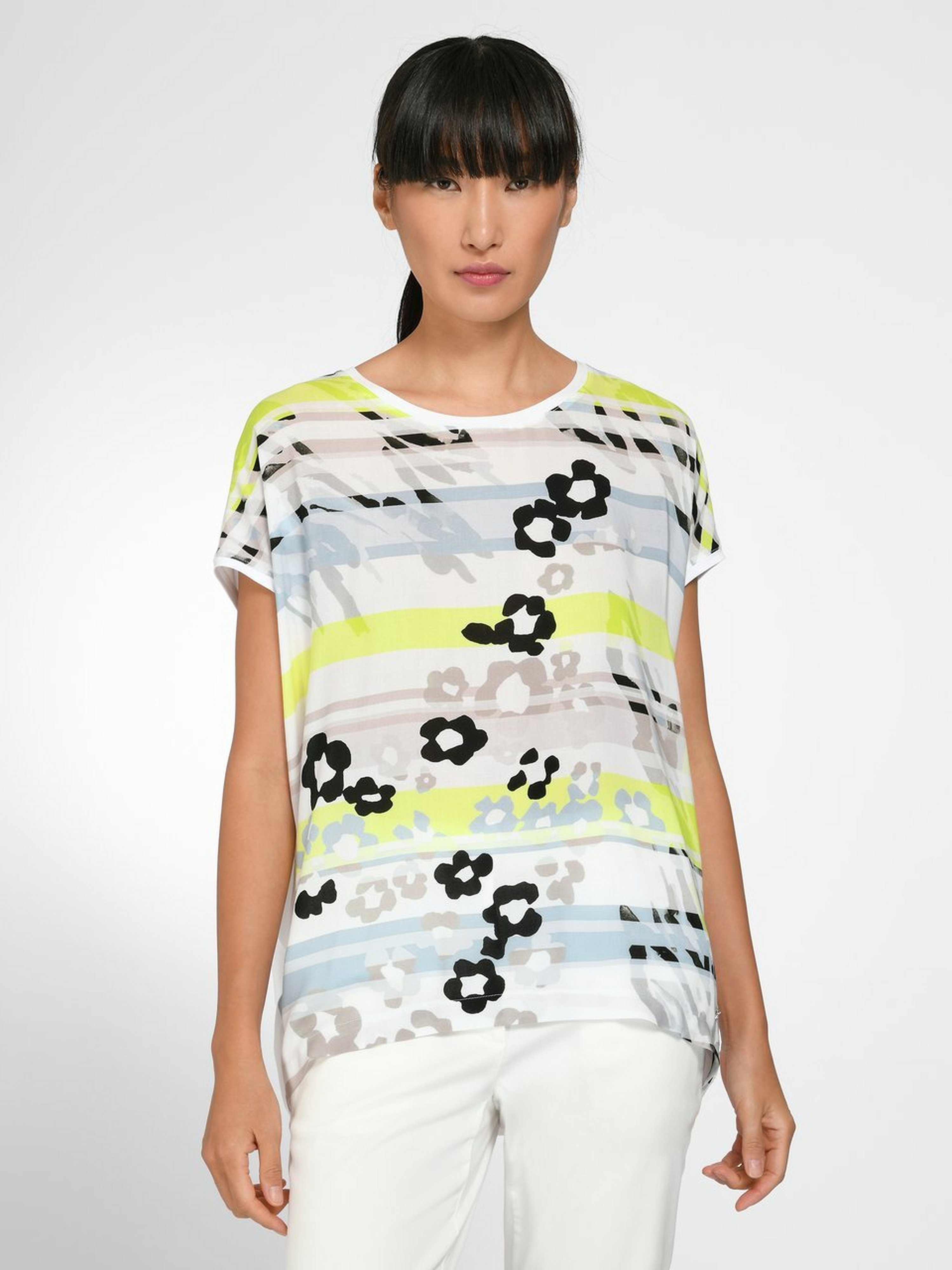 Rundhals-Shirt