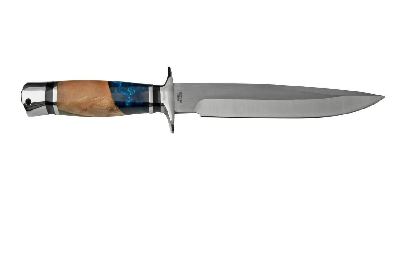 Rough Ryder Fixed Blade Resin & Wood, RR2240 vaststaand mes