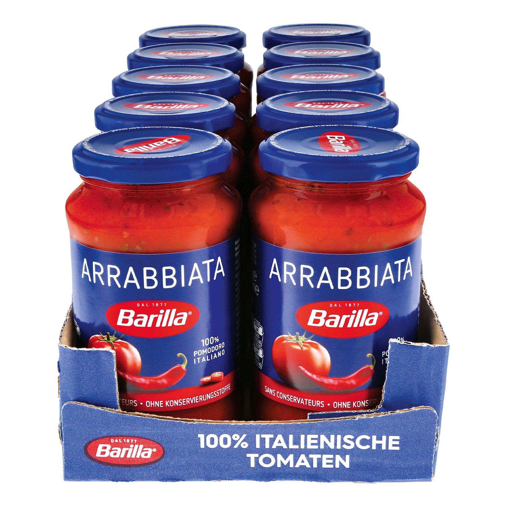 Barilla Saucen 400 g, verschiedene Sorten, 10er Pack
