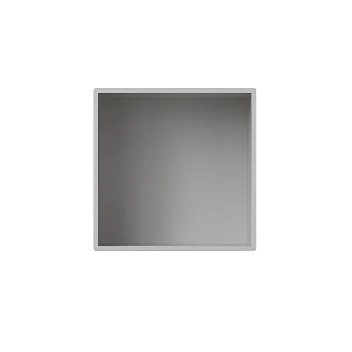 Muuto - Mini Stacked System Regalmodul, medium / hellgrau