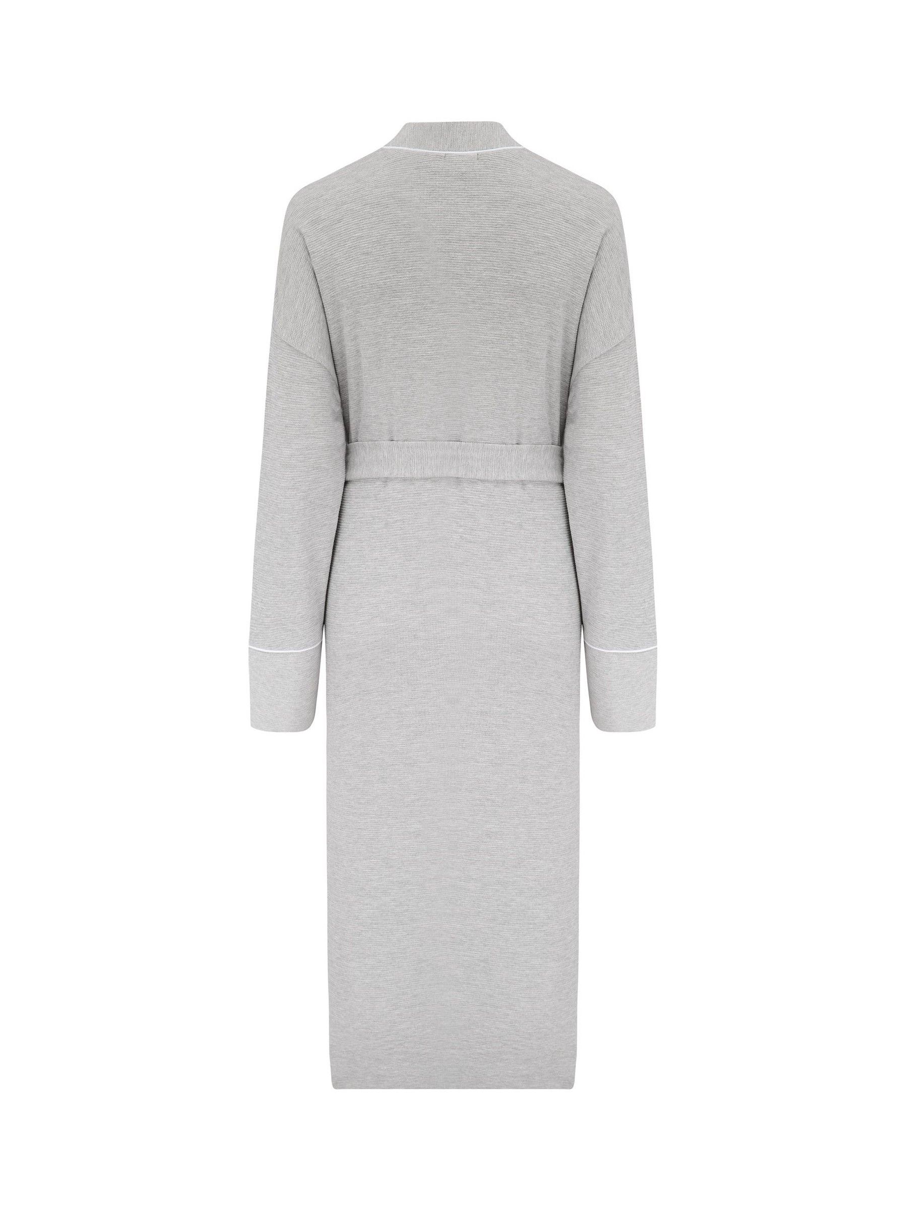 Grijs - Pour Moi Waffle Loungewear Dressing Gown