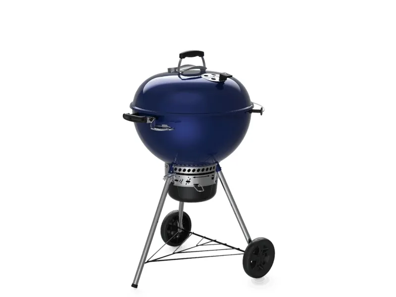 Weber Master-Touch GBS C-5750, Grill, Trækul (brændstof), 2342 cm², 57 cm, Kedel, Blå