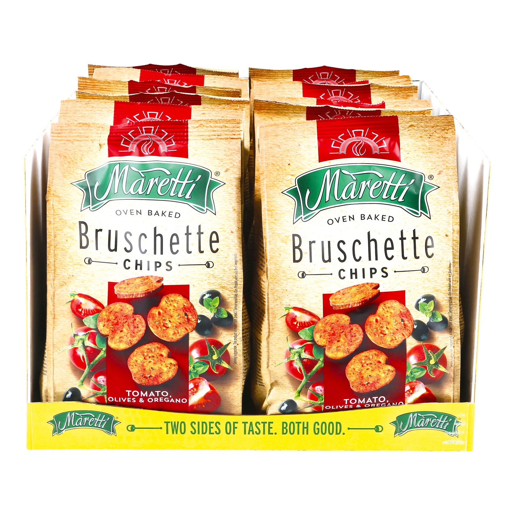 Maretti Bruschette Chips Tomate 150 g, 14er Pack
