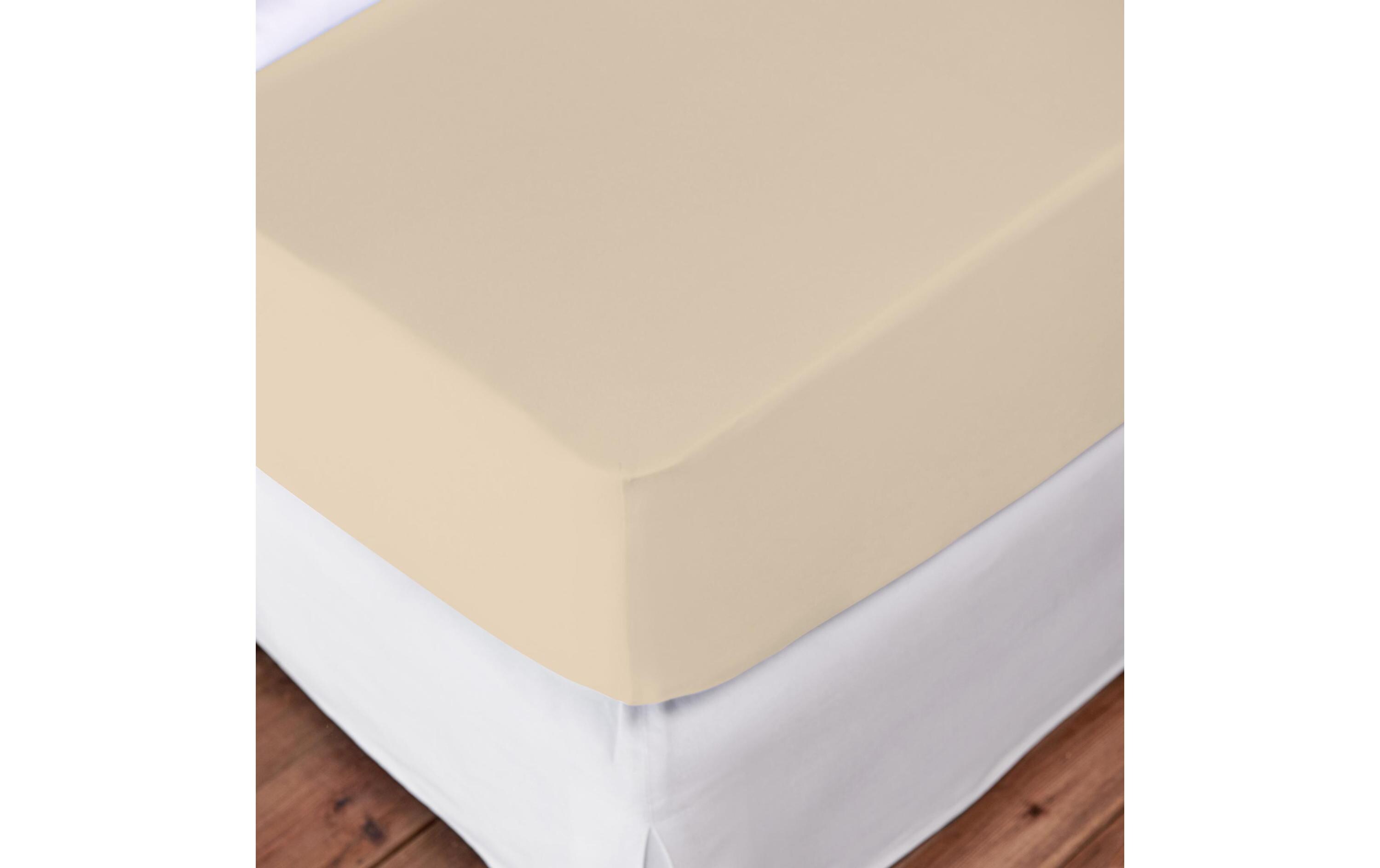 Fixleintuch Topper 140-160 x 200 cm, NatureLiving Home - qualitativ hochwertige Bettbezüge für Ihr Zuhause