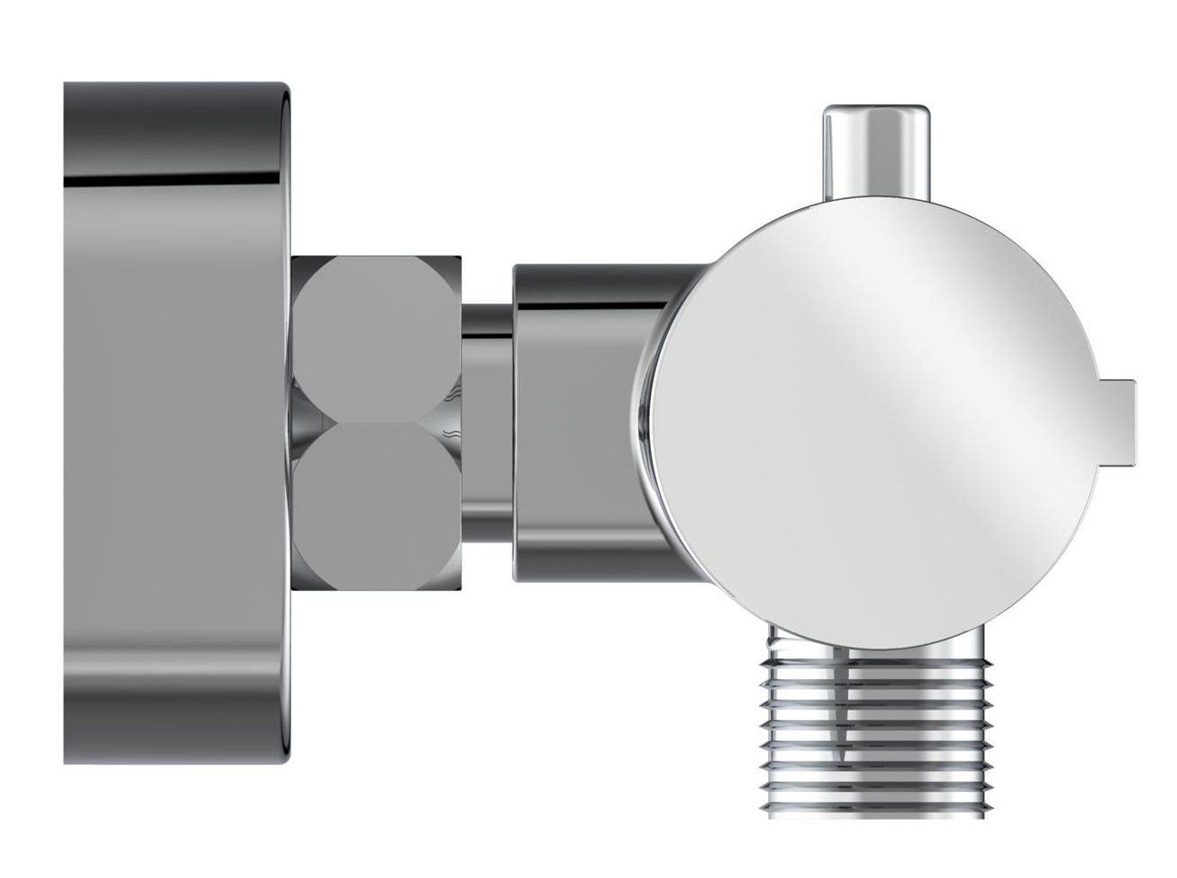 Schutte LONDON thermostatische mengkraan douche, chroom