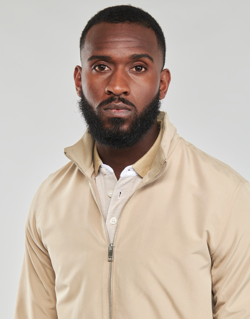 Jack & Jones - JJERUSH HARRINGTON BOMBER - Beige