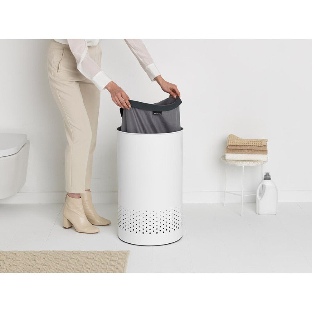 SKITTENTØYSKURV BRABANTIA 60LHVIT