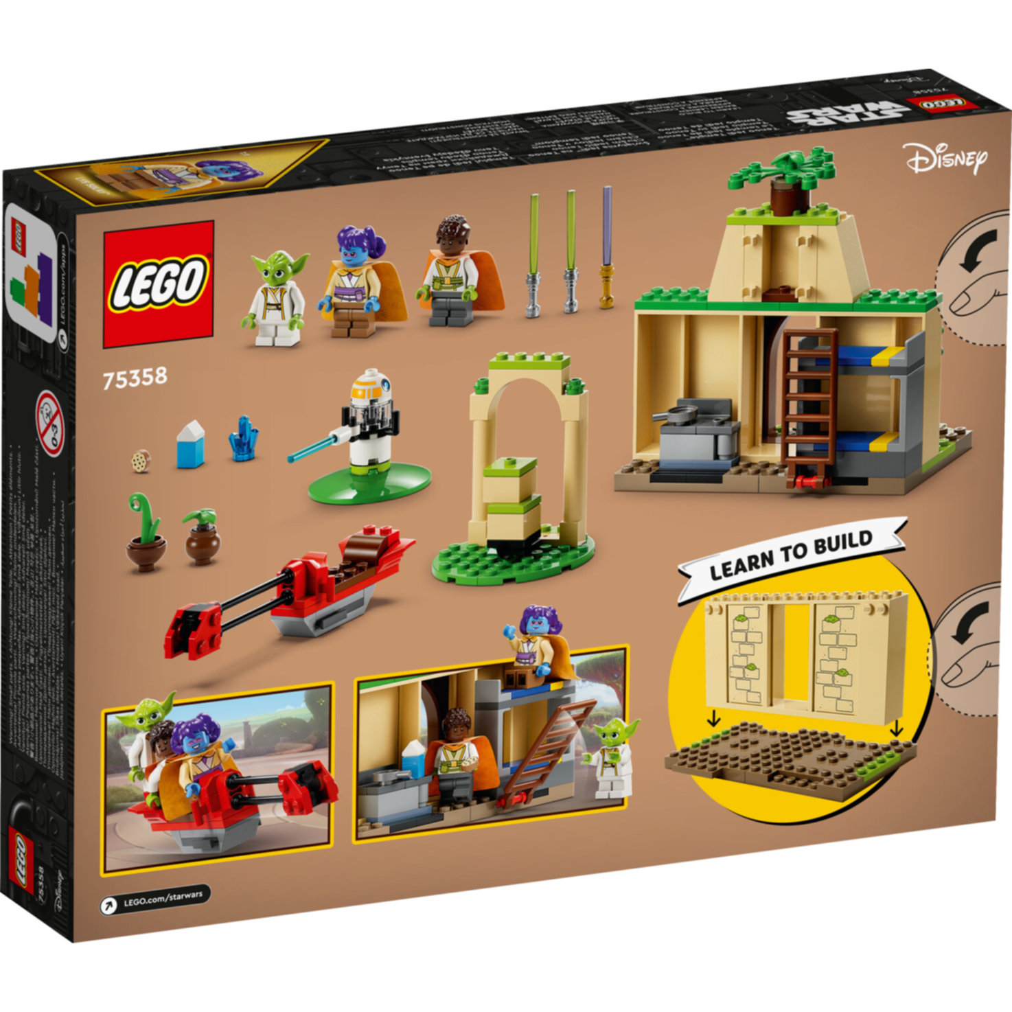 LEGO Star Wars 75358 Tenoo Jedi Temple 4+ Jahre