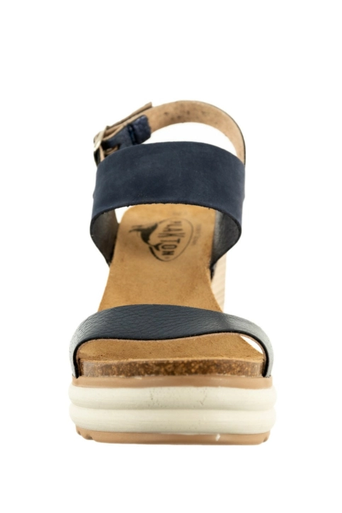 sandales - nu-pieds plakton plaka marino blue