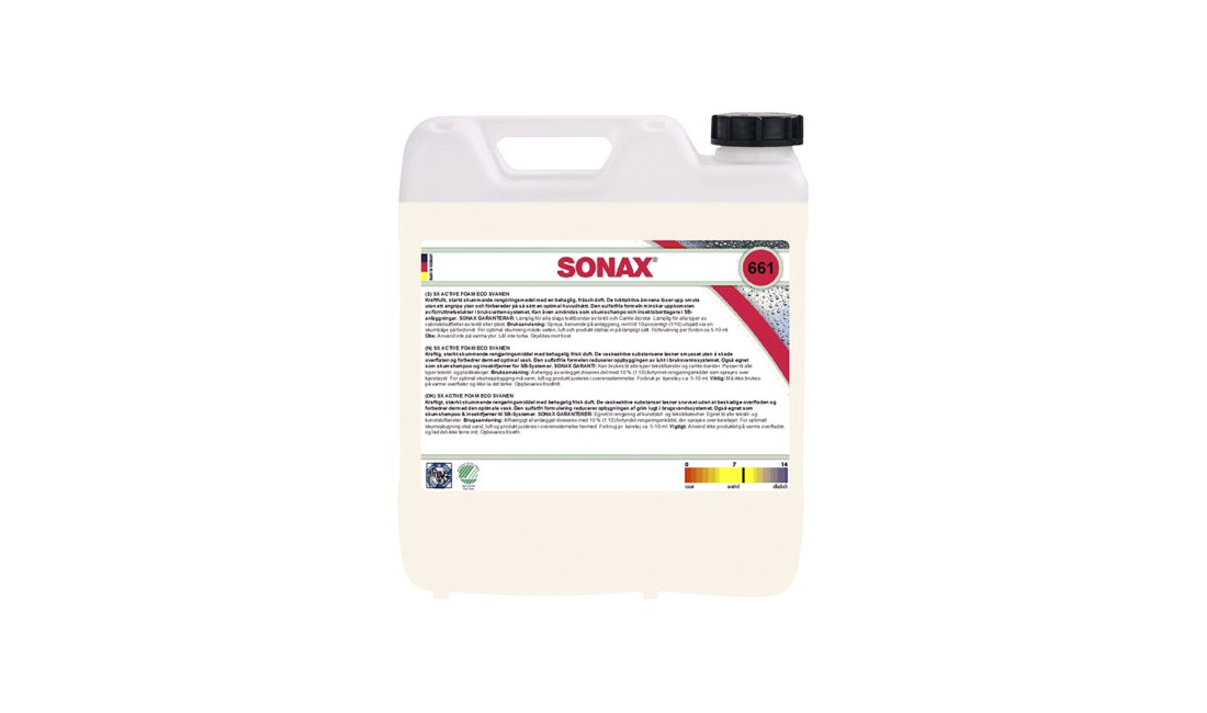 SONAX ActiveFoam Eco SVANEN 10L