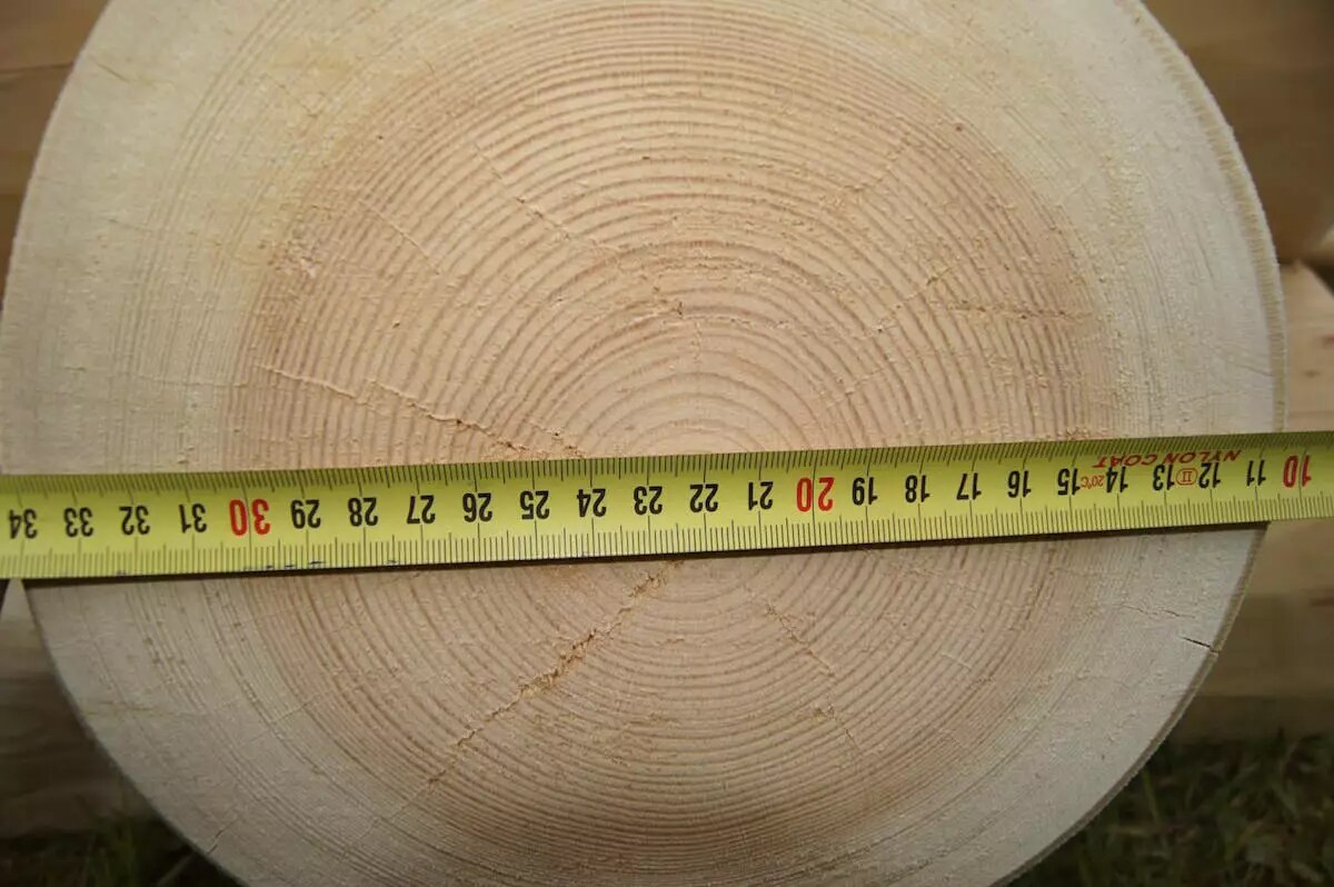 PureHaven Luxus-Holzgarnitur massiver Naturstamm nordische Fichte - versch. Ausführungen