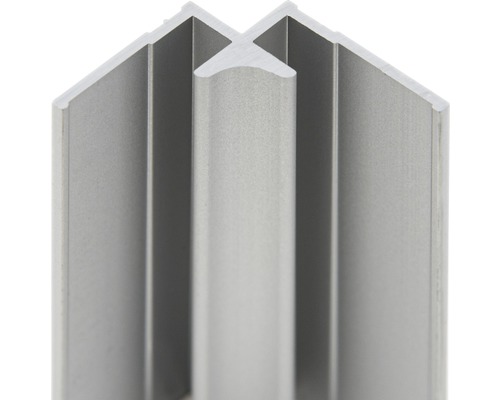 Decodesign hoekverbinder in hoek aluminium H:2100 mm