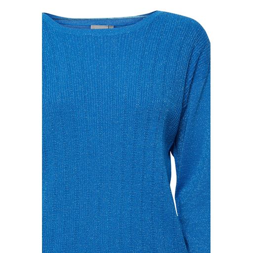Fransa Glimmer Striktrøje, Princess Blue Melange, L