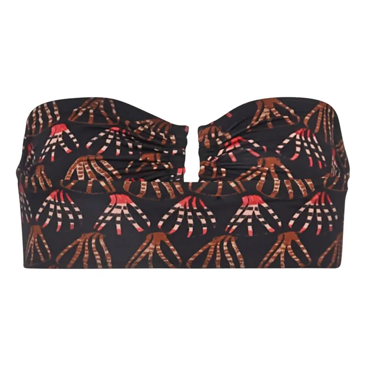 Ulla Johnson Haut de Maillot Santorini | Noir