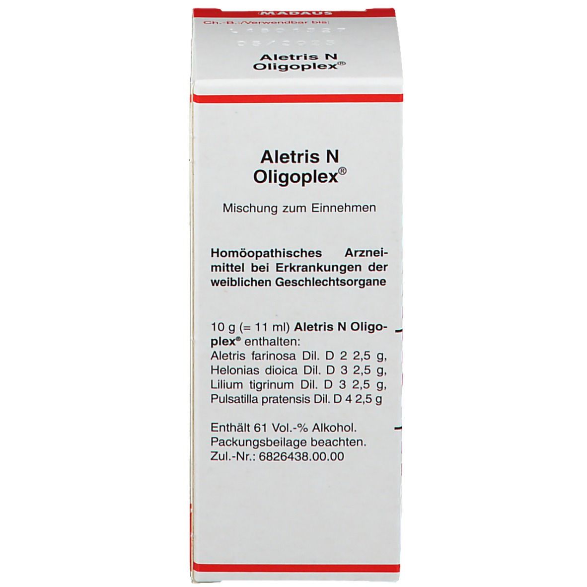 Aletris N Oligoplex® Liquid