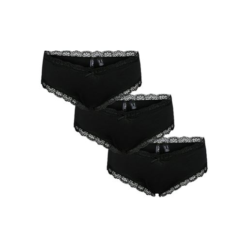 Pieces Nola 3-pak Trusser, Black, M