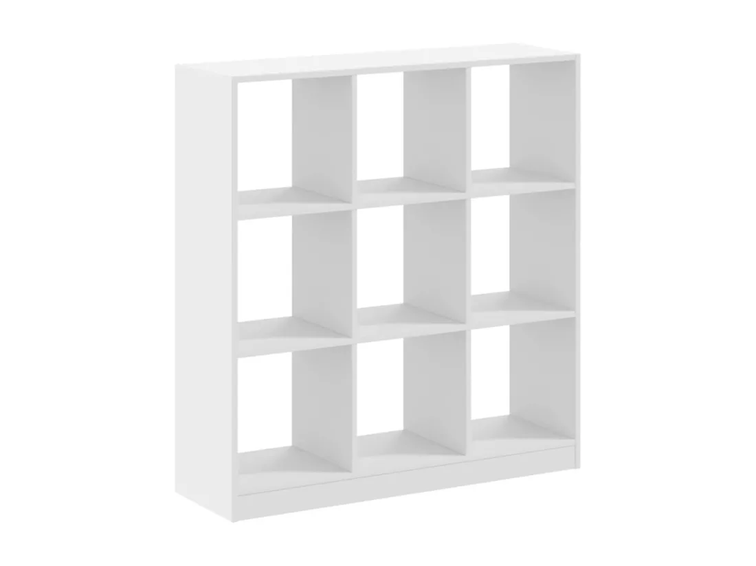 Bibliothèque blanc 102x32x108 cm bois d'ingénierie