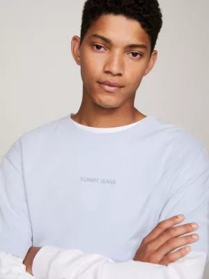 Camiseta Classics Logo com Gola Redonda
