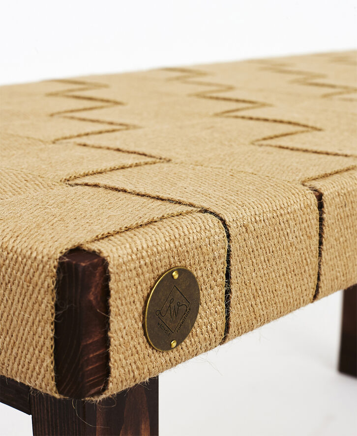 WeCycle Furniture Luna Bænk Røget