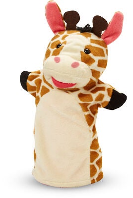 Melissa & Doug Hånddukker Kosedyr Zoo, 4 st
