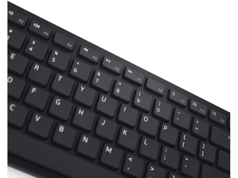 Dell Tastatur-Maus-Set KM5221W Pro Wireless CH-Layout Set aus kabelloser Maus und Tastatur