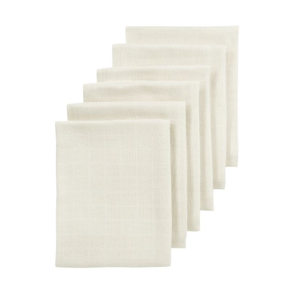 Meyco Hydrofiele Doeken - 6 Stuks - 70 x 70 cm - Nature