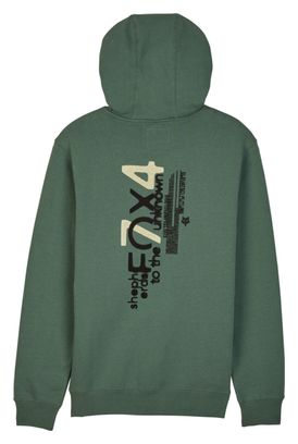 Sweat à capuche Fox Kritical Pullover Vert