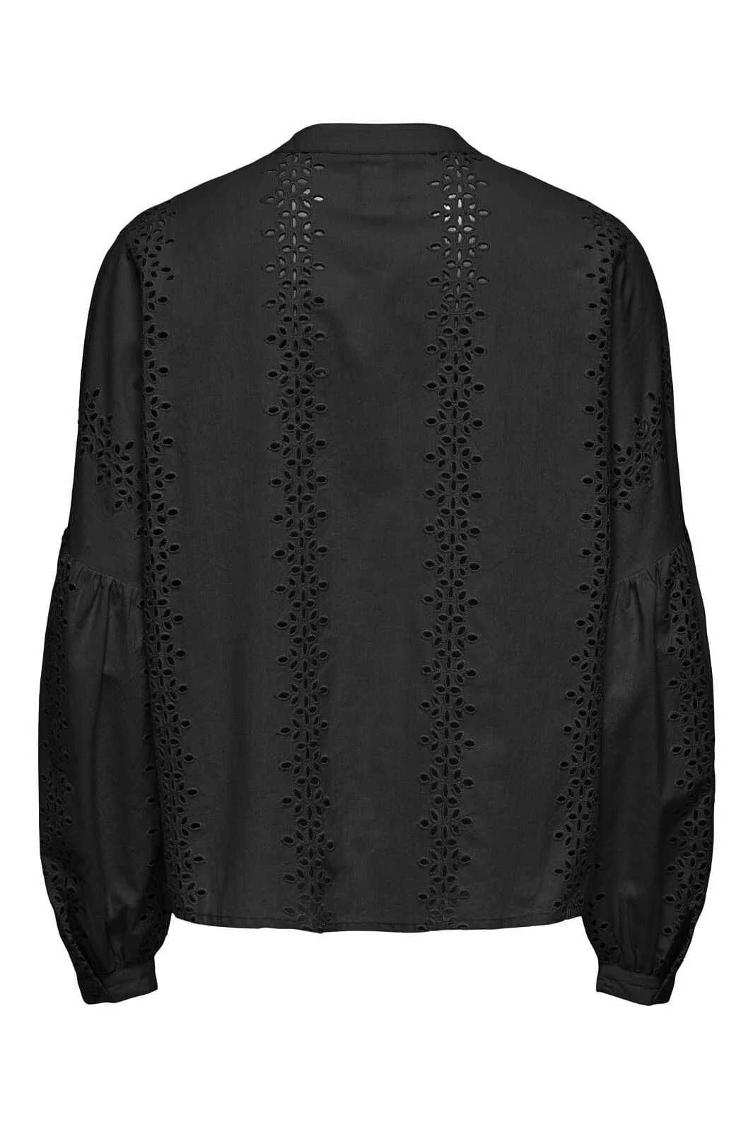 Only Onlnelly Life Ls V-Neck Button Top 4579173 black