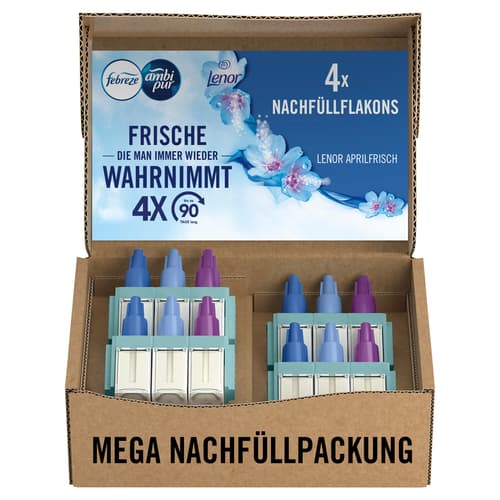 Febreze 3Volution Duftstecker Nachfüllflakon Lenor Aprilfrisch