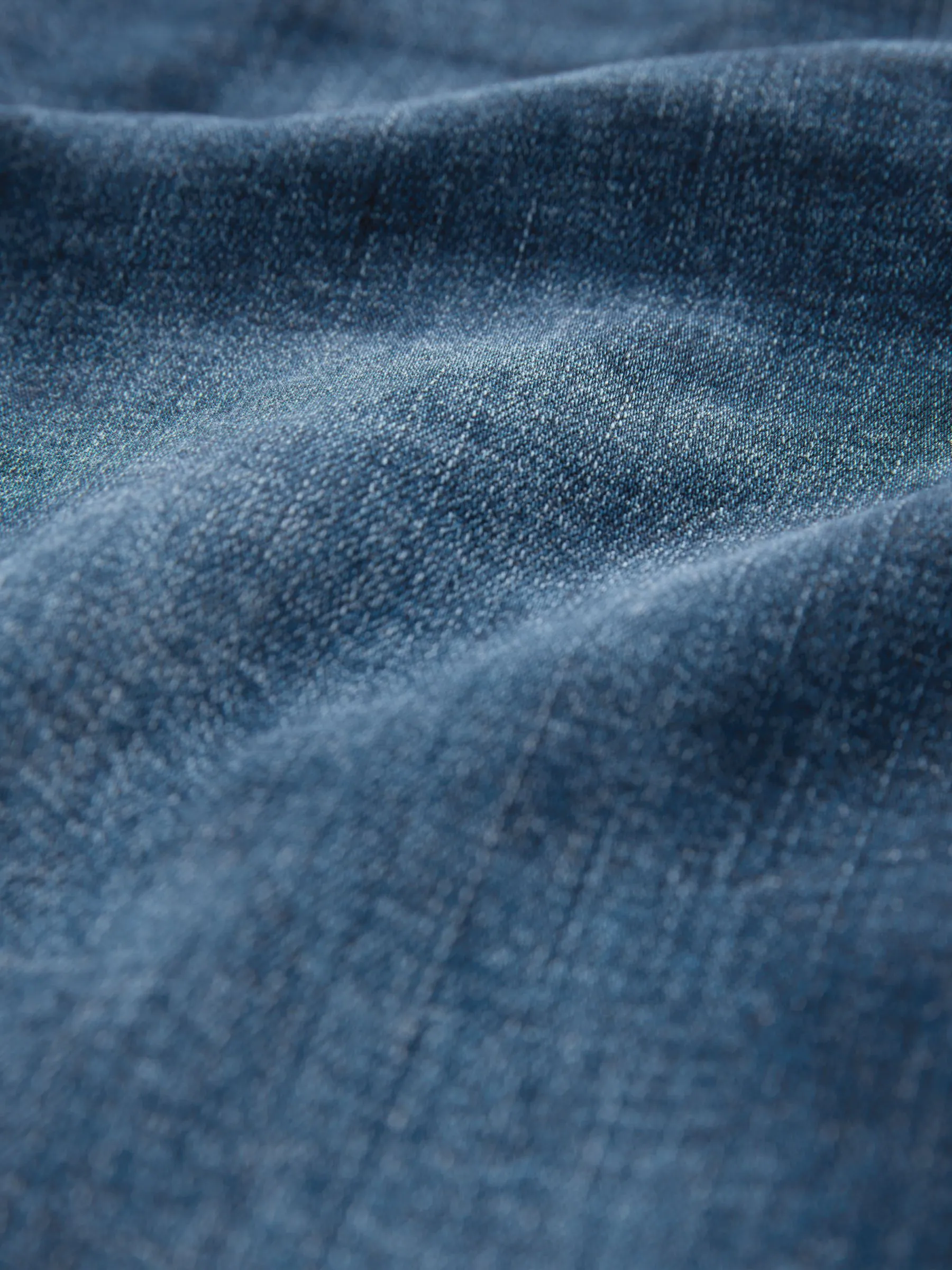 Middenblauw denim - Figuurvormende slim jeans