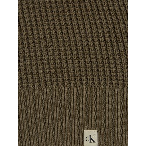 Calvin Klein Jeans Chunky Texture Striktrøje, Tarmac, XL