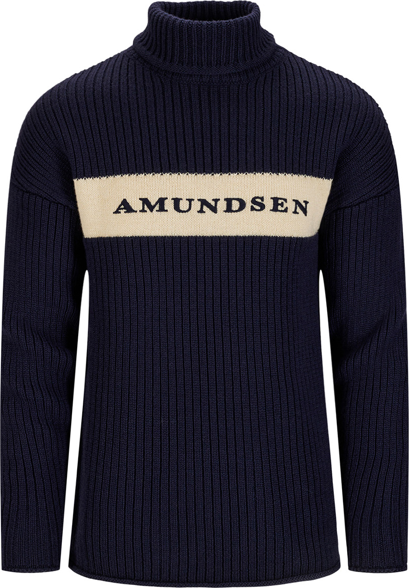 Heroes Ski Turtle Neck Herre 590/Faded Navy/Natural