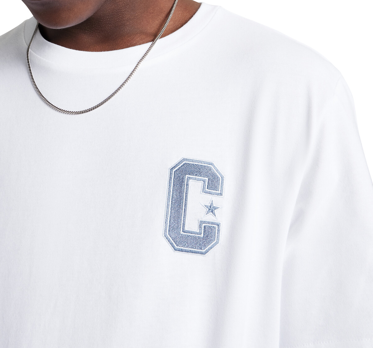 CONVERSE<br>Camiseta de manga curta com estampa gráfica, Retro Chuck